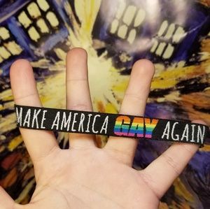 "Make America Gay Again" Bracelet.